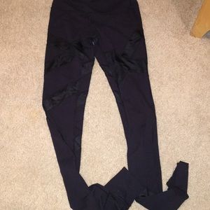 lululemon nylon band leggings